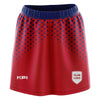 Custom Skirt/Skort Red & Blue Diamonds